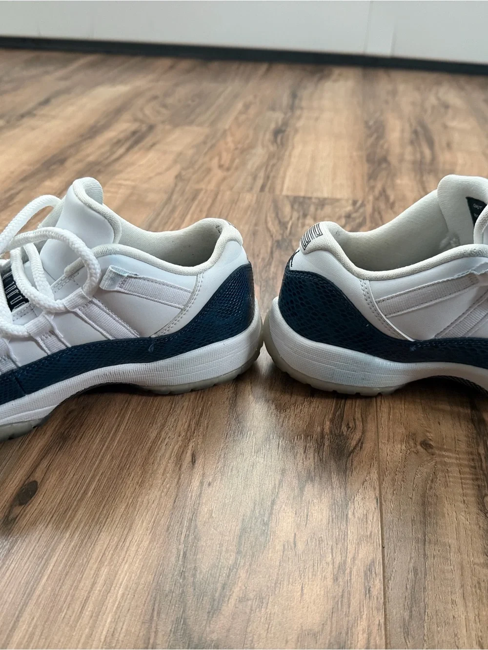 Jordan Kids White and Teal Snake-Print Sneakers